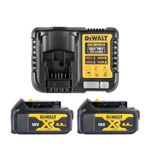 Dewalt DCB182 18V Li-ion 4.0Ah Battery Twin Pack & DCB115 Charger Kit