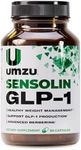 UMZU Sensolin GLP-1 Metabolic Support Supplement, Appetite Control with Advanced Berberine, Ceylon Cinnamon, Chromium (60 Capsule | 30 Day Supply)