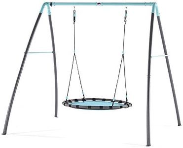 Plum Premium Metal Nest Swing Set with Mist Spray Feature
