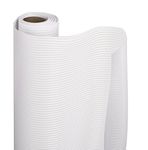 Pro-Mart 8811118 White Ribbed Shelf Liner, 12" x 6'