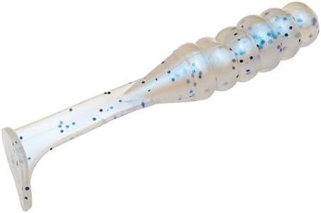 Strike King Mr. Crappie Slabalicious Bait, MRCSLC-41, Glimmer Blue, 2"