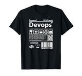 Devops Barcode programming computers source code geek Linux T-Shirt