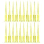 iplusmile 1000pcs Pipette Tips, 200ul Universal Liquid Pipettor Tips Plastic Yellow Liquid Transfer Lab Liquid Pipette Pipette Nozzle Tips Pipettor Tips