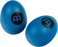 Meinl Percussion Egg Shaker Pair - 2 egg shakers with clear, soft Sound - Musician Gift - Plastic, Blue (ES2-B)