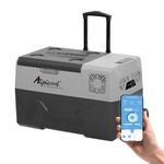 Alpicool CX30 30L Compressor Car Refrigerator, Portable Camping Fridge DC 12v Freezer for Truck, Campervan, RV, Boat, -20℃ to 20℃, with Telescopic Handle, USB Socket