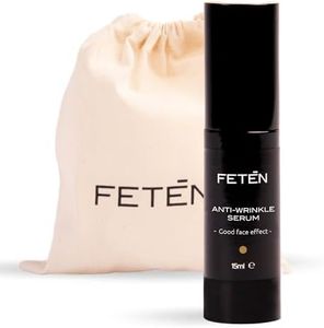FETĒN Sérum Vitamina C y Retinol Hombre – Skincare antiedad, sérum facial antiarrugas para la cara y contorno de ojos, crema facial suero iluminador antioxidante, rutina cuidado de la piel