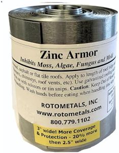 ZINC Armor by ROTOMETALS - Made in the USA (3" Inch Width)