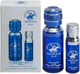 Beverly Hills Polo Club BHPC Men's Eau De Toilette Bonus Pack, featuring 1.7 oz EDT + Bonus 0.5 oz EDT (Blue)