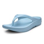 RedTape Women Powder Blue Thong Flip-Flop