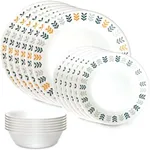 Corelle Vitrelle 18 Piece Glass Din