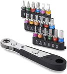 DerBlue 19pcs S2 Micro Ratchet Wren