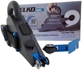 DELKOtaper drywall taping tool - the Delko Taping Tool and Internal Corner Attachment Package enables contractors to finish flat joints, internal corners and square set with one taping tool.…