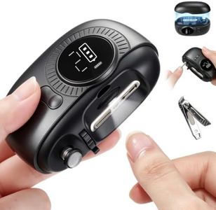 Electric Nail Clipper 3-in-1 Electric Nail Trimmer for Baby LED Display