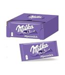 Milka Alpine Milk Chocolate 100g x 24 Bars (Pack of 24) FULL BOX… (24)