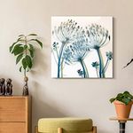 Empire Art Direct Frameless Free Floating Tempered Glass Panel Graphic Wall Art Ready to Hang, 24" x 24", Unfocused Beauty 2