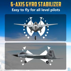 HAWK'S WORK F-22 RC Airplane – Remote Control Jet Model