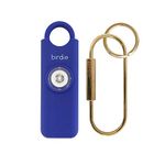 She's Birdie - The Original Personal Safety Alarm for Women by Women - Loud Siren, Strobe Light and Solid Brass Key Chain in a Variety of Colors (Indigo)