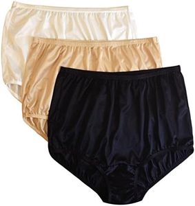 Vanity Fair Classic Ravissant Tailored Brief - Pack of 3-15712 (7, WDB Multi)