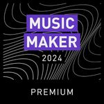 MAGIX Music Maker 2024 Premium — Music Made Easy | Audio Software | Music Production Software | Windows 10/11 | 1 PC license as a voucher code in a practical shipping box incl. backup CD/DVD