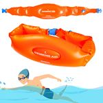 Adult Swim Training Equipment, Swim Belt for Adult, Adult Swim aid,Make Your Swimming Easier and Easier, Great for Pool Swimming or Training (L).