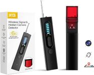 Luteti Hidden Camera Detectors, Bug Spy Camera Finder, Infrared RF GPS Tracker Listening Devices Anti-Spy Detector with Viewfinder, 6 Modes & 5 Levels Sensitivity for Travel Hotel Office Bathroom
