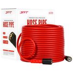 JPT Ultra Heavy-Duty 15MTR Flexible High Pressure Washer Hose Pipe | Standard M22 x 15MM Thread | Up To 450Bar / 6525PSI | PVC + PE Layers Build | Tangle & Kink Free Design