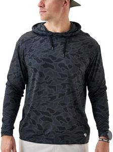 Burlebo Performance Hoodie - Black Camo