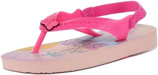 Havaianas Unisex Kid's Baby Disney Classics Flip-Flop, Pink, 7 UK