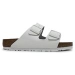 Birkenstock Unisex Arizona BS Natural Leather White Brown Sandals 7 UK