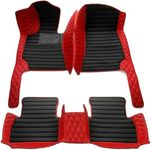 BACKFIVE Customize Automotive Floor Mats Luxury Leather fits 96% Cars, SUVs and Trucks Car Mats