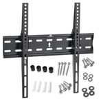 Maclean MC-862 Wall Mount Bracket Universal Slim Design OLED QLED LCD LED Plasma TV 26-55 "up to 40kg max. VESA 100x100, 200x200, 200x300, 300x300, 200x400, 300x400, 400x400mm