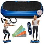 LifePro Waver Mini Vibration Plate - Whole Body Vibration Platform Exercise Machine - Home & Travel Workout Equipment - Max User Weight 260lbs