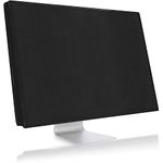 BnoSpace 27-Inch iMac Cover with Pockets for Magic Keyboard, Mouse, Trackpad - Nonwoven Desktop Computer Dust Cover