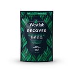 Westlab - 1kg - Recover Epsom Salts Infused with White Willow & Eucalyptus - Soothe Sore Muscles and Boost Recovery - Resealable Pouch