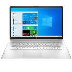 HP 17 Laptop, AMD Athlon Silver 3050U, 4 GB RAM, 256 GB SSD Storage, 17.3-inch HD+ Display, Windows 10 Home with Added Security, Long Battery Life, Dual Speakers, HD Web-Camera (17-cp0010nr, 2020)