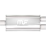 Magnaflow 12198 Satin Stainless Steel Dual Oval Muffler