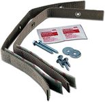 Quakehold! Furniture Strap Kit, Earthquake Fasteners for Disaster Preparedness, Child Proof Safety Straps for RV, Home Office, Helps Prevent Damage and Injury, Easy to Install, Beige