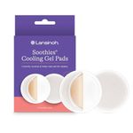 Lansinoh Soothies Gel Pads (2-Piece) with *Bonus* Tooth Tissues - White