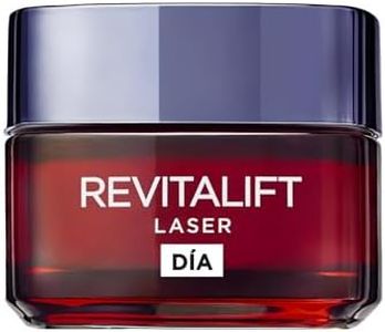 L'Oréal Paris Revitalift Láser, Crema Día Anti-Edad Intensiva con Vitamina C, Pro-Retinol y Ácido Hialurónico, 50ml