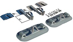 Snap Davits for Inflatable Boat & Swim Platform w Quick Release kit Extended 6"