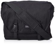 Brompton Unisex's Metro Messenger Bag-Large-Black 2020 Collection, One Size