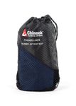 Chinook 22105 Pongee Mummy Sleeping Bag, Size: 83" x 30" x 20"