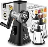 Rotary Cheese Grater with Upgraded,