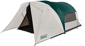 Coleman 6-Person Cabin Camping Tent with Enclosed Weatherproof Screen Room