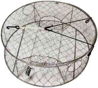 KUFA Stainless Steel Wire Crab Trap (Trap Size:28"x28"x10"H) CT100