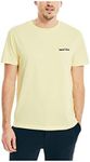 NAUTICA Men's Short Sleeve Solid Cr