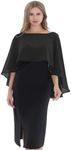 Baoqiya Women's Capelet Shawls and 