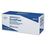 KIMBERLY-CLARK PROFESSIONAL Kimtech Prep Scottpure Critical Task Wipers (06151), Disposable, Low Lint Wipes, White, 8 Cartons / Case, 50 Sheets / Carton, 400 Sheets / Case