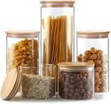 YUNCANG Glass Storage Jars [Set of 