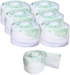 AquaShield Powered by Mobilevee - 6 Ft. Water Activated Flood Barrier and Diverter for Homes and Garages - 6-Pack for Flood and Rain Diversion, Protection Against Storms, Emergency Flood Kit